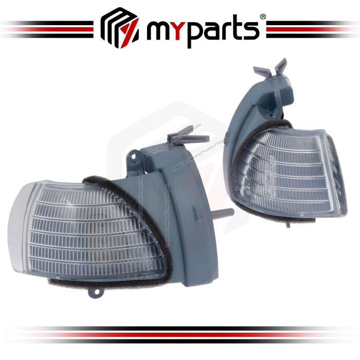 Myparts Mercedes Benz E Class W210 Facelift 1999~2002 Side Door Mirror Signal Lamp Turn | Pair LH LHS Left Hand + RH RHS Right Hand