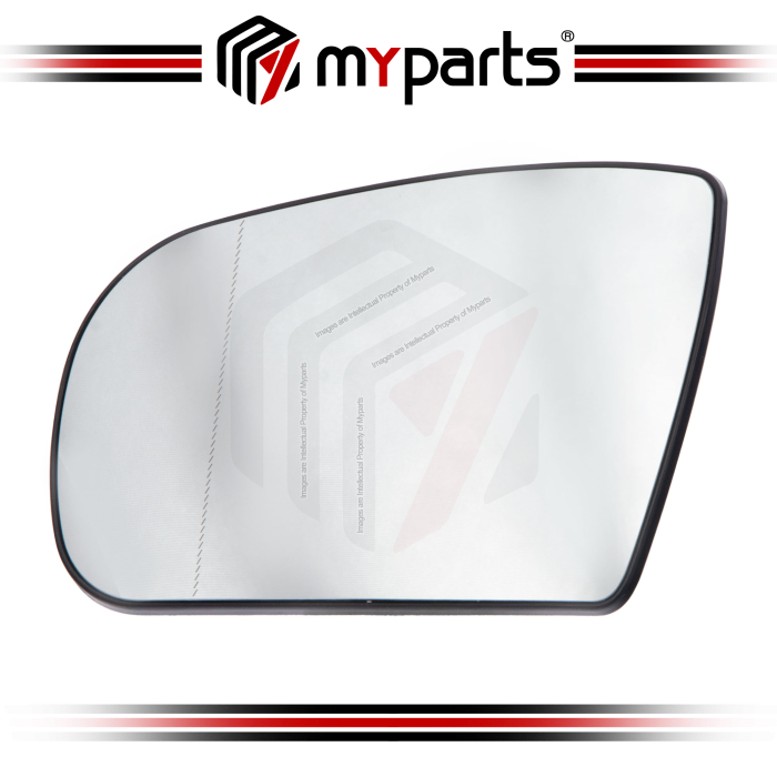 Myparts Mercedes Benz E Class W210 Facelift 1999~2002 Heated Side Door Mirror Glass (Aspherical) | LH Left Kiri