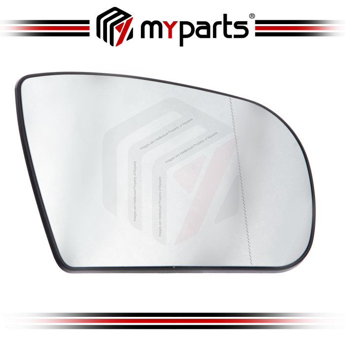 Myparts Mercedes Benz E Class W210 Facelift 1999~2002 Heated Side Door Mirror Glass (Aspherical) | RH Right Kanan
