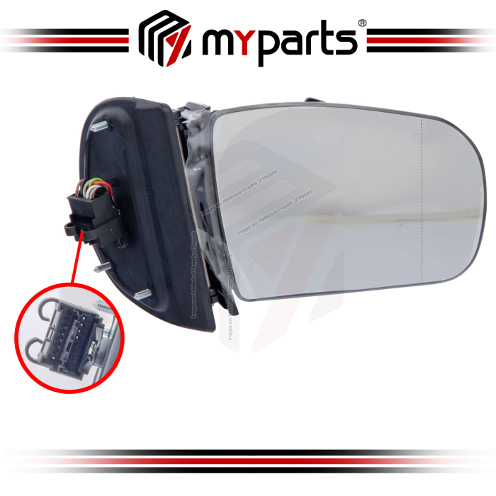 Myparts Mercedes Benz E Class W210 Facelift 1999~2002 Power Heated Side Door Mirror (With Memory) | RH Right Hand (Driver)
