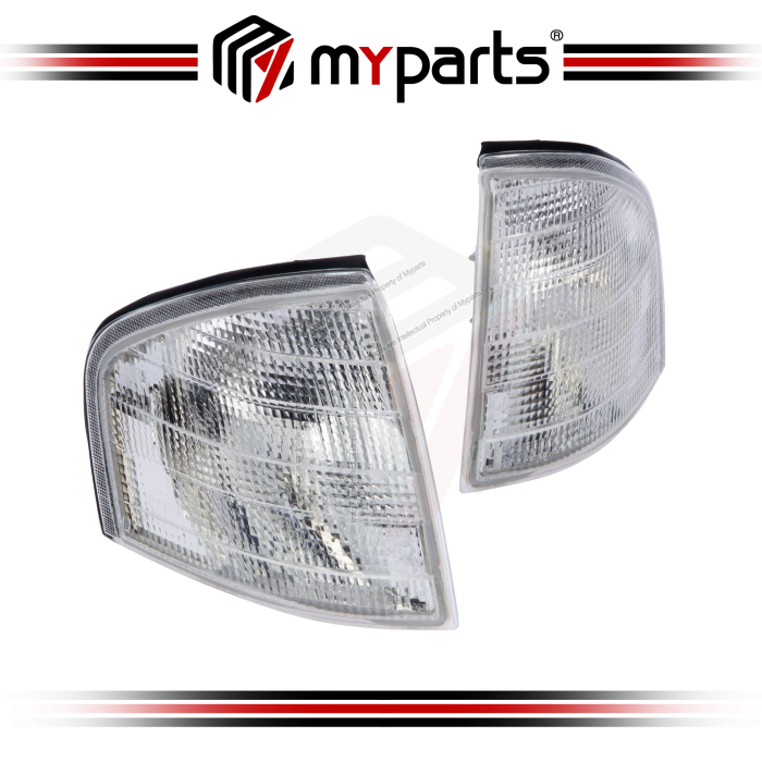 TYC Mercedes Benz C Class W202 Series Sedan 1994~2000 Corner Lamp Turn Indicator Signal Light Side Lamp | Pair LH Left Hand + RH Right Hand