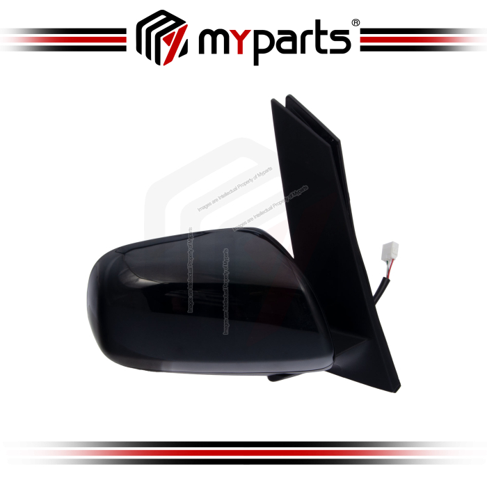 TYC Toyota Innova KUN40 TGN40 TGN41 2004~2011 Electric Power Side Door Mirror (Black) | RH Right Hand (Driver)