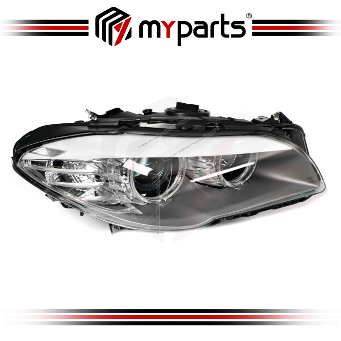 TYC Fits BMW 5 Series F10 F11 2010~2013 | Headlight Head Light Front Lamp (Halogen, Non Xenon Type) | RH RHS Right Hand (Driver Side)