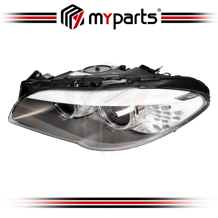 TYC Fits BMW 5 Series F10 F11 2010~2013 Sedan / Wagon | Headlight Head Light Front Lamp (Xenon, Non Adaptive) | LH LHS Left Hand (Passenger Side)