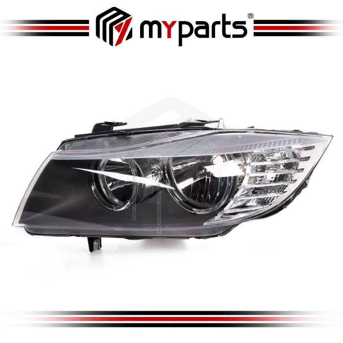 TYC Fits BMW 3 Series E90 E91 Sedan / Wagon 2008~2012 | Headlight Head Light Fromt Lamp (Non Xenon / HID) | LH LHS Left Hand (Passenger Side)
