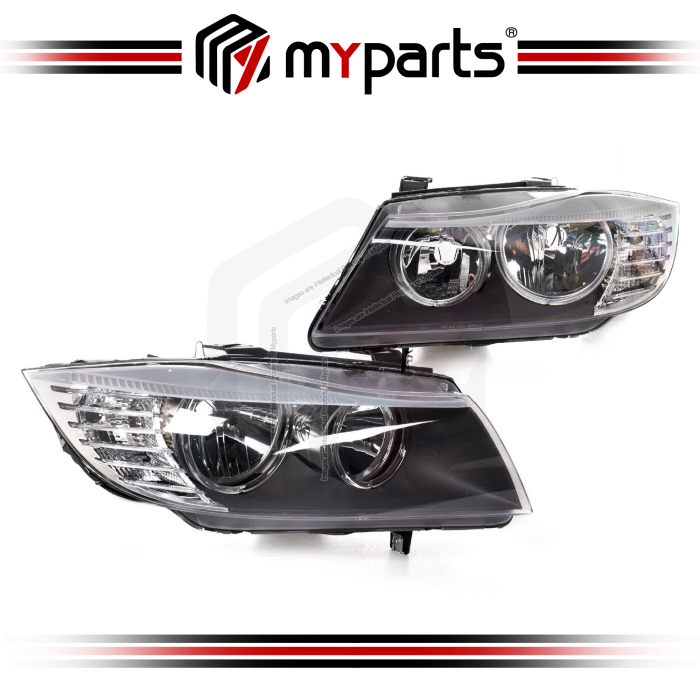 TYC Fits BMW 3 Series E90 E91 Sedan / Wagon 2008~2012 | Headlight Head Light Fromt Lamp (Non Xenon / HID) | LH LHS Left Hand (Passenger Side)