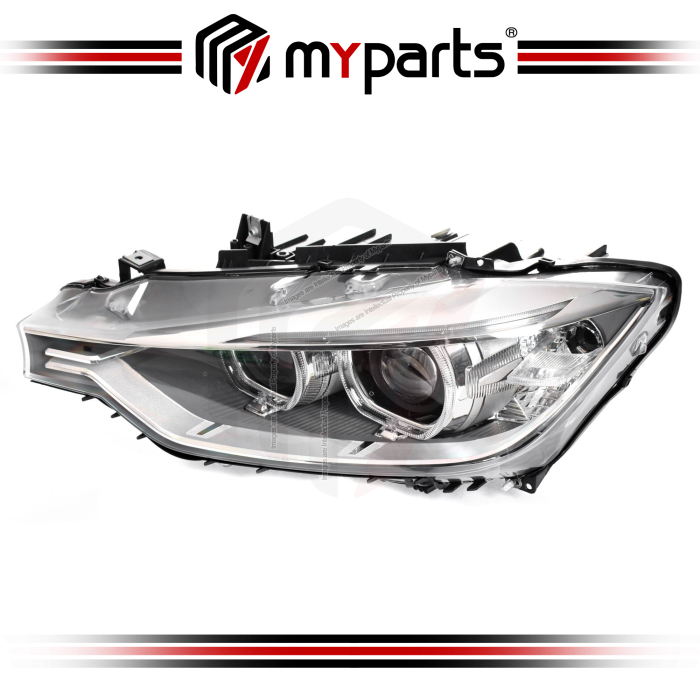 TYC Fits BMW 3 Series F30 F31 2012~2015 | Headlight Head Light Front Lamp (LED DRL Xenon / D1S Globe / Non Adaptive) | LH Left Hand (Passenger Side)