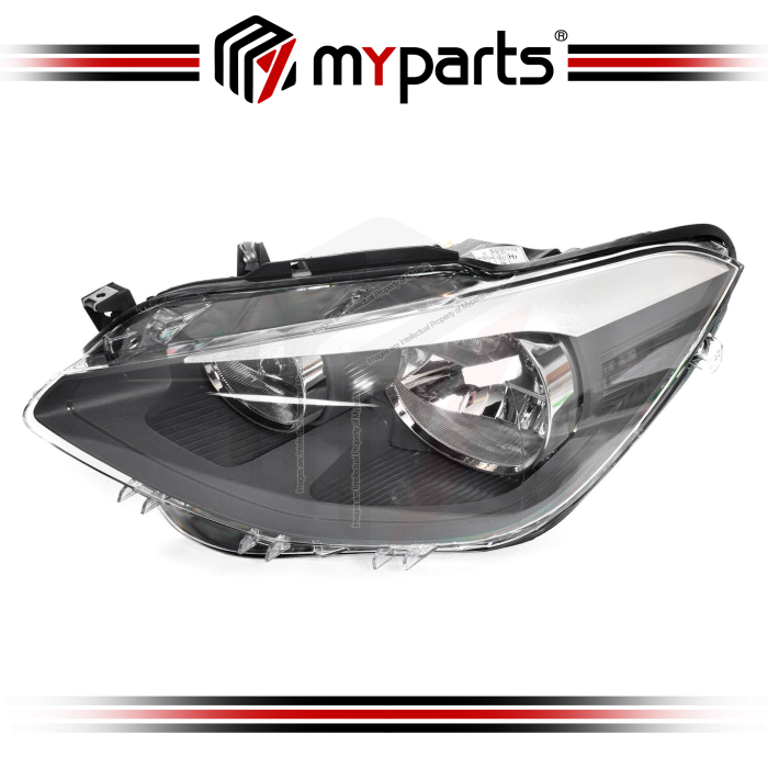 TYC Fits BMW 1 Series F20 S1 2011~2015 5 Door Hatch | Headlight Head Light Front Lamp (Non Xenon) | Pair LH LHS Left Hand + RH RHS Right Hand