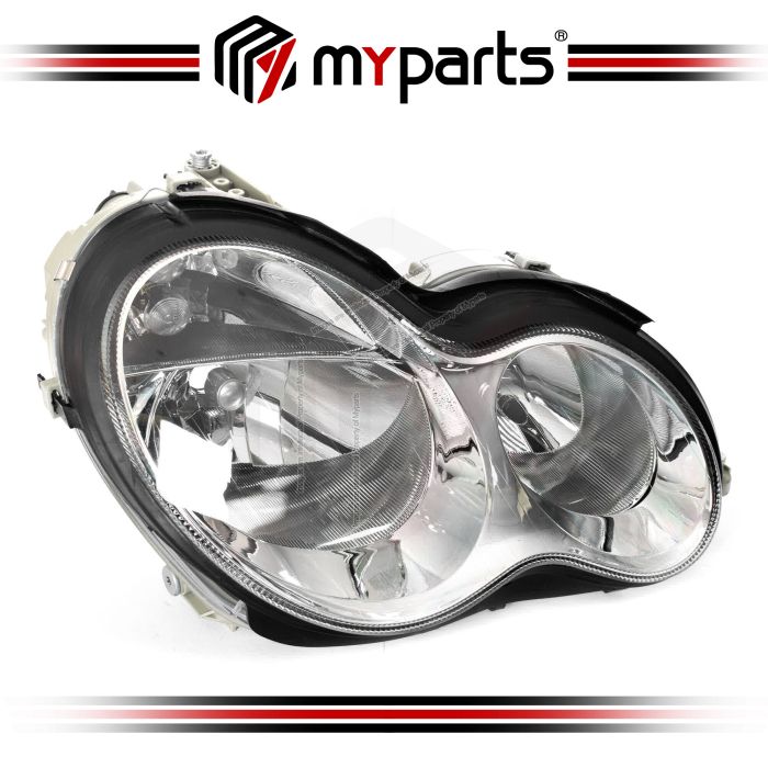 TCY Fits Mercedes Benz C Class W203 Sedan / Wagon 2004~2007 | Headlight Head Light Front Lamp (Non Xenon) | RH RHS Right Hand (Driver Side)