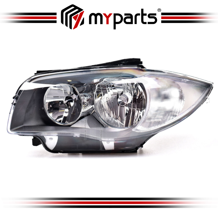 TYC Fits BMW 1 Series E87 5 Door Hatch 2007~2009 | Headlight Head Light Front Lamp Halogen Type |  LH LHS Left Hand (Passenger