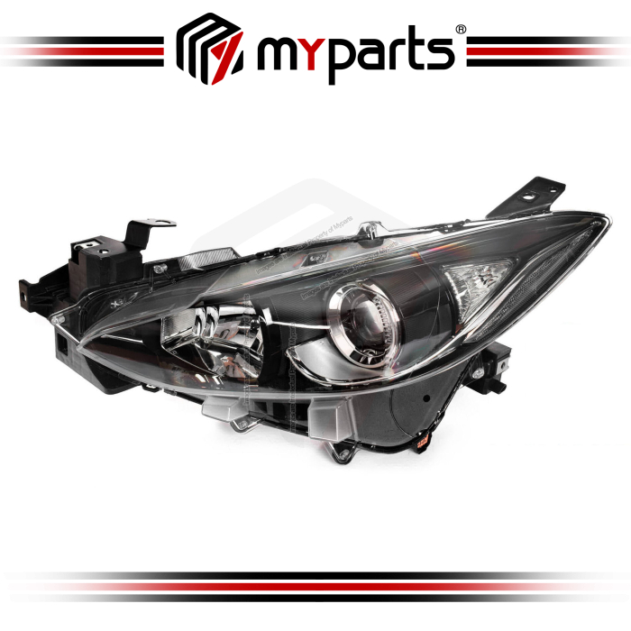 TYC Mazda 3 BM 2013~2016 (Halogen, Manual Adjust) Head Lamp Head Light Front Lampu Depan | LH Left Hand (Passenger Side)