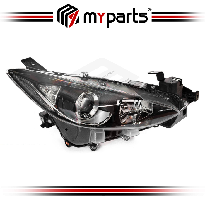 TYC Mazda 3 BM 2013~2016 (Halogen, Manual Adjust) Head Lamp Head Light Front Lampu Depan | RH Right Hand (Driver Side)