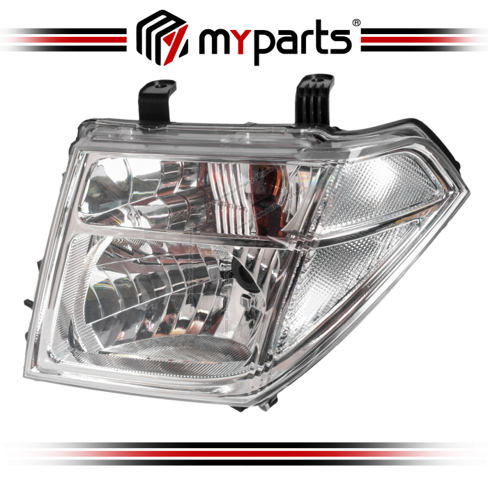 TYC Fits Nissan Navara D40T Thailand Build 2006~2015 | Headlight Head Light Front Lamp (Halogen Type) | LH LHS Left Hand (Passenger Side)