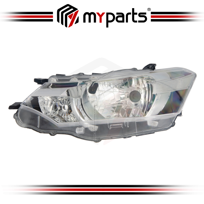TYC Fits Toyota Vios Sedan NCP150 2013~2018 | Headlight Head Light Front Head Lamp (Halogen Type)| LH LHS Left Hand (Passenger Side)