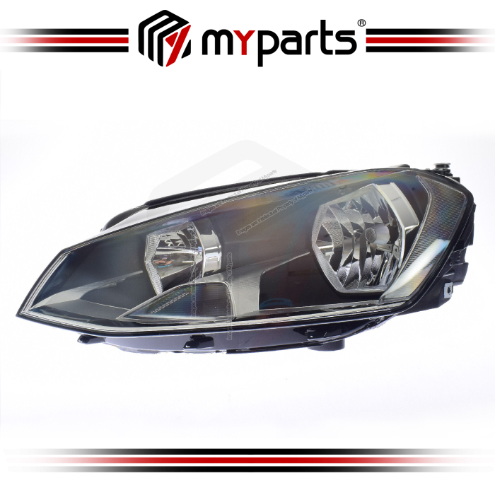 TYC Fits VolksWagen VW Golf MK7 2012~2017 | Headlight Head Light Front Lamp (Non Xenon Non LED Type) | LH LHS Left Hand (Passenger Side)
