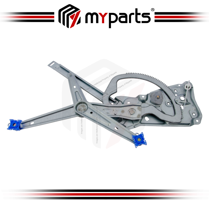Myparts BMW E36 Sedan Hatch 1991~1998 Front Power Electric Window Gear Regulator Door (No Motor) | LH Left Hand (Passenger Side)