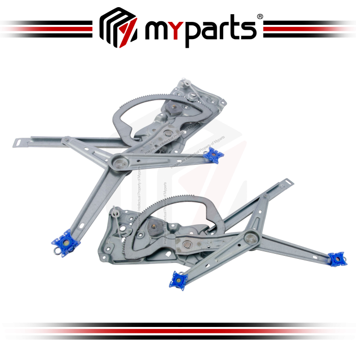 Myparts BMW E36 Sedan Hatch 1991~1998 Front Power Electric Window Gear Regulator Door (No Motor) | Hand ( Side)