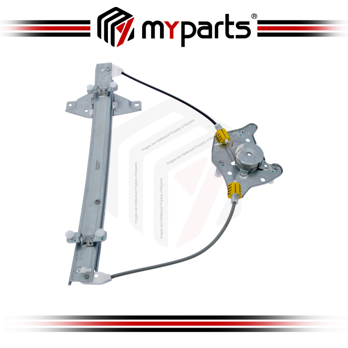 Myparts Chevrolet Aveo Sedan 2003~2009 (No Motor) REAR Power Electric Window Gear Regulator Motor | LH Left Hand (Passenger Side)