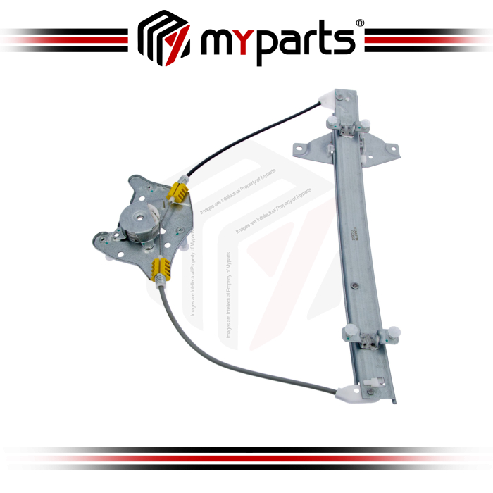 Myparts Chevrolet Aveo Sedan 2003~2009 (No Motor) REAR Power Electric Window Gear Regulator Motor | RH Right Hand (Driver Side)