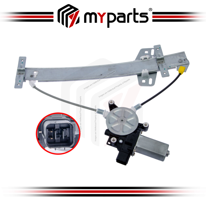 Myparts Honda Odyssey RB1 RB2 2004~2008 REAR Power Electric Window Gear Regulator (With Motor) | LH LHS Left Hand (Passenger)