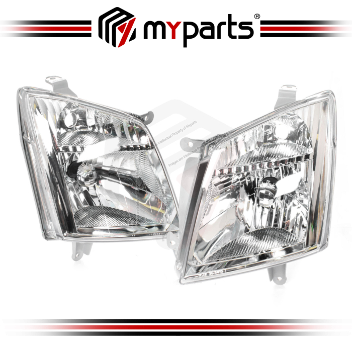 TYC Fits Isuzu D-max Dmax 2.5 2007~2012 Head Lamp Headlamp Headlight Head Light (No Projector) | Pair LH Left (Passenger) + RH Right (Driver)