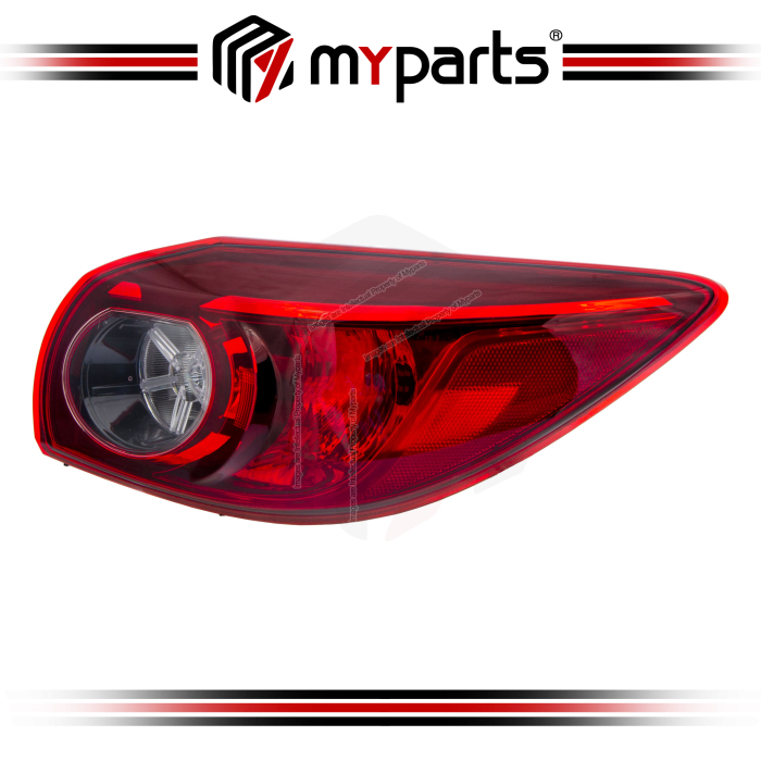 TYC Fits Mazda 3 Skyactiv BM BN 5 Door Hatch 2013~2019 | Outer Taillight Tail Light Rear Lamp (Non LED) | RH RHS Right Hand (Driver Side)