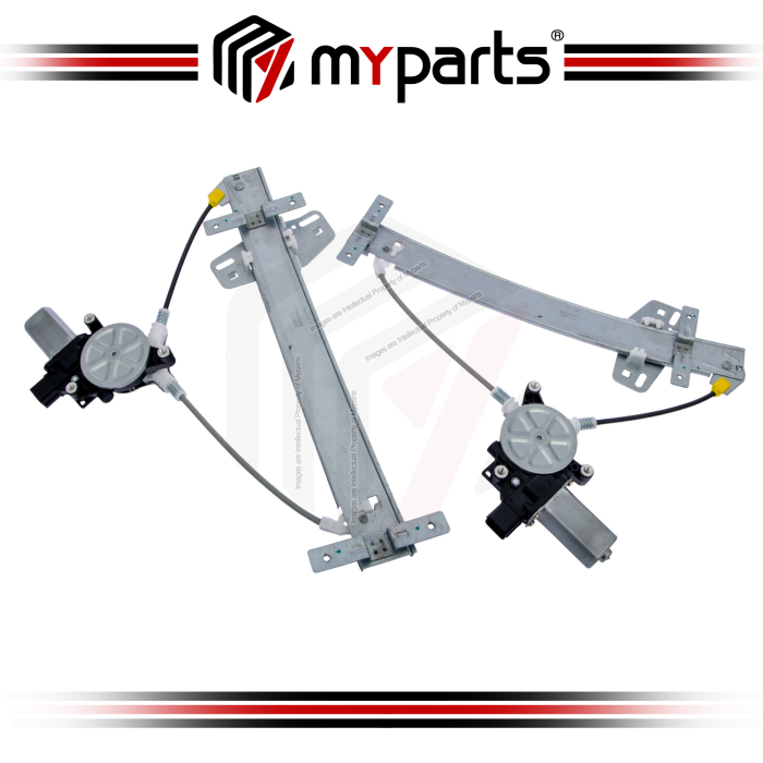 Myparts Honda Odyssey RB1 RB2 2004~2008 REAR Power Electric Window Gear Regulator (With Motor) | Pair LH Left (Passenger) + RH Right (Driver)