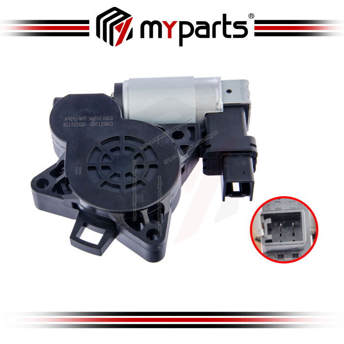 Door Window Regulator Motor Rear (2 Pins)