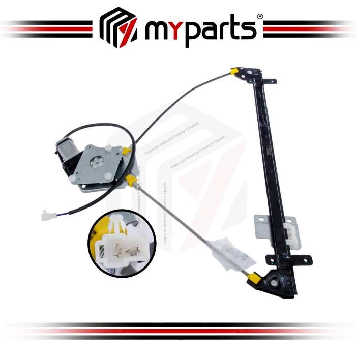 Myparts Suzuki Vitara 2 Door 1989~1998 (With Motor) Electric Power Window Gear Regulator Door | RH RHS Right Hand (Driver)