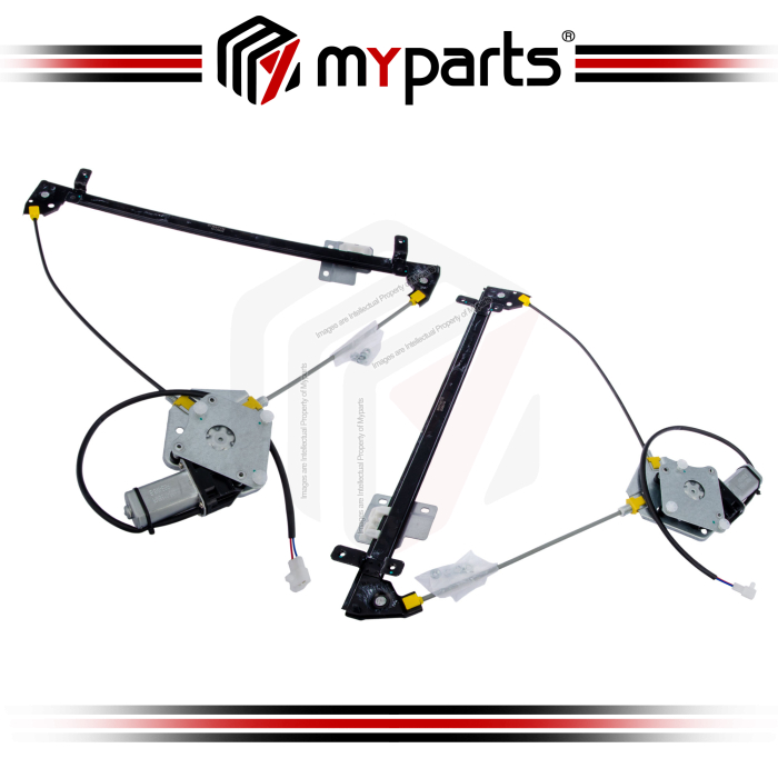 Myparts Suzuki Vitara 2 Door 1989~1998 (With Motor) Electric Power Window Gear Regulator Door | Pair LH Left Hand (Passenger) + RH Right Hand (Driver)