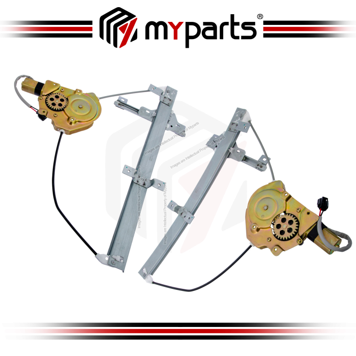 Myparts Isuzu Rodeo Invader TFR 1997~2003 (With Motor) FRONT Electric Power Window Gear Regulator | Pair LH Left Hand Side + RH Right Hand Side
