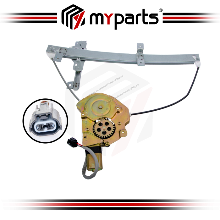 Myparts Isuzu Rodeo Invader TFR 1997~2003 (With Motor) FRONT Electric Power Window Gear Regulator | RH RHS Right Hand (Driver)