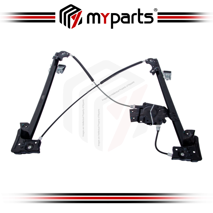 Myparts Land Rover Freelander L314 1998~2006 (No Motor) FRONT Power Window Gear Regulator | LH LHS Left Hand (Passenger)