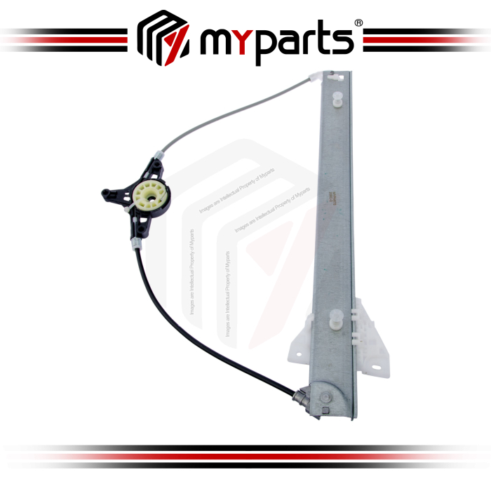 Myparts Mazda 2 DE Series 2009~2014 (No Motor) FRONT Power Electric Window Gear Regulator Door | LH LHS Left Hand (Passenger)