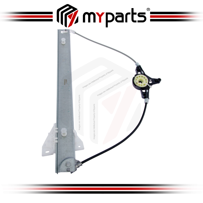Myparts Mazda 2 DE Series 2009~2014 (No Motor) FRONT Power Electric Window Gear Regulator Door | RH RHS Right Hand (Driver)