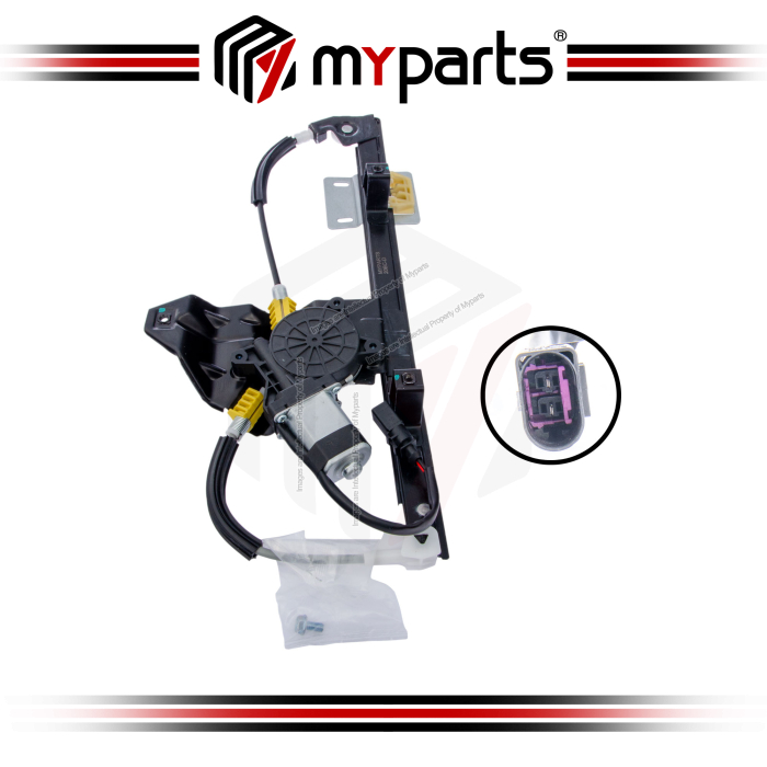 Myparts Land Rover Freelander L314 1998~2006 (With Motor) Rear Power Electric Window Gear Regulator Door