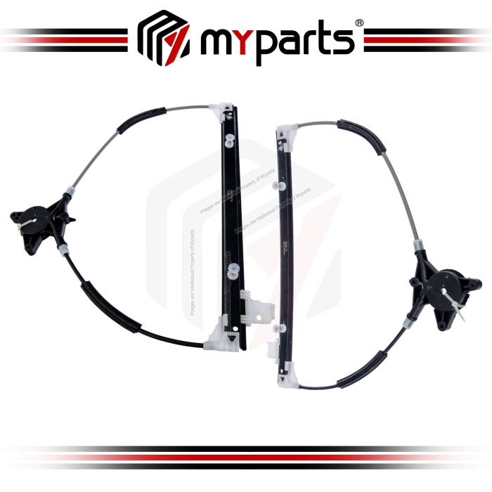 Myparts Mazda 6 GG GY Series 2002~2007 (No Motor) Electric Power Window Regulator Gear | Pair LH Left Hand (Passenger) + RH Right Hand (Driver)