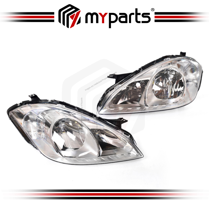 Head Light (Halogen) (Set LH+RH)