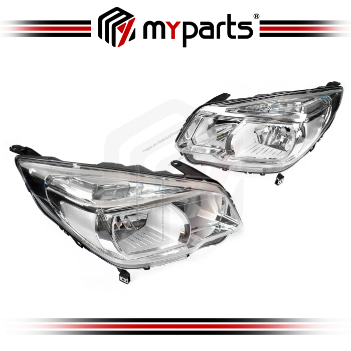 TYC Chevrolet Colorado 2012~2016 (No Projector) Headlamp Head Lamp Head Light Headlight | Pair LH Left Hand (Passenger) + RH Right Hand (Driver)