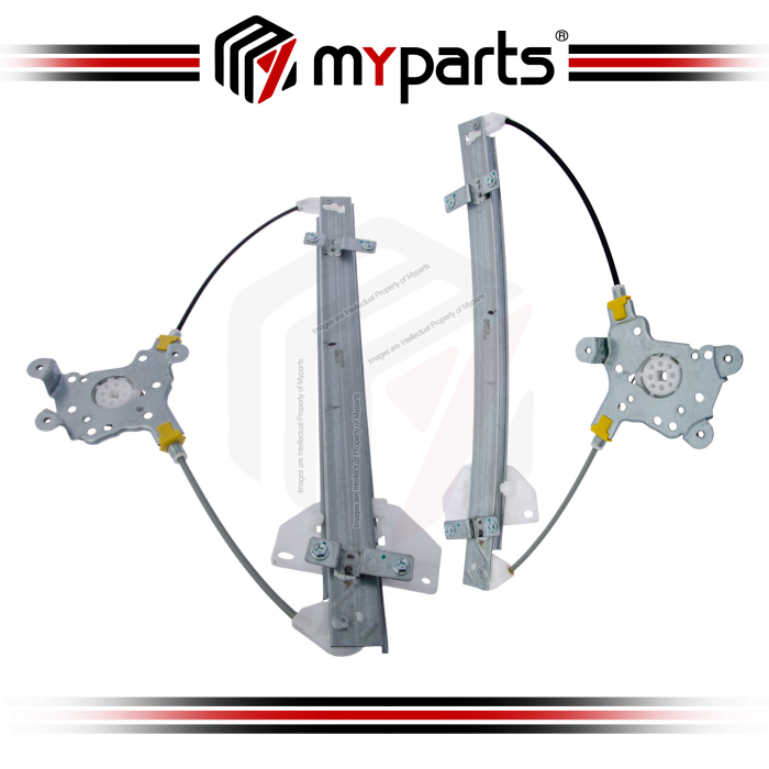 Myparts Mitsubishi Lancer CK Sedan 1997-2001 (No Motor) FRONT Electric Power Window Gear Regulator Door | Pair LH Left (Passenger) + RH Right (Driver)