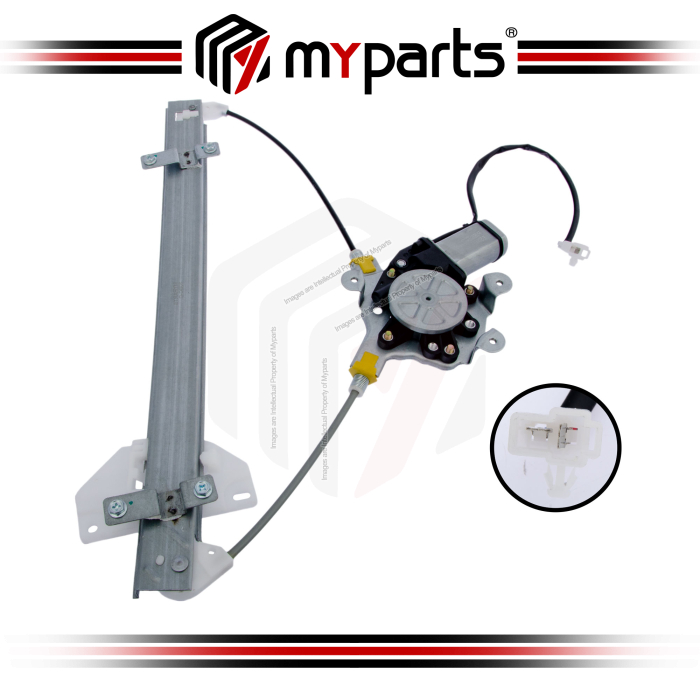Myparts Mitsubishi Lancer CK Sedan 1997-2001 (With Motor) FRONT Electric Window Gear Regulator | RH RHS Right Hand (Driver)