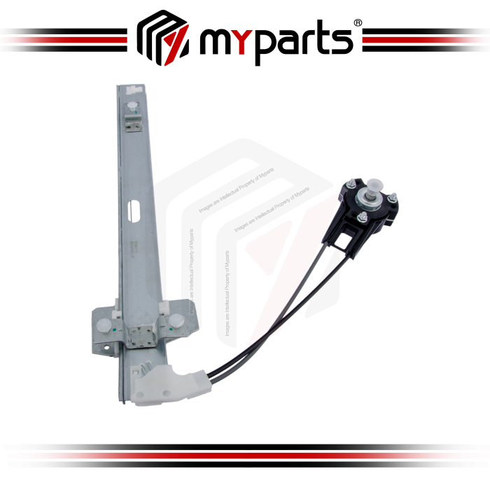Myparts Fits Ford Courier PC PD Pick Up 1985~1998 (Manual) FRONT Window Regulator Gear Door | RH RHS Right Hand (Driver)