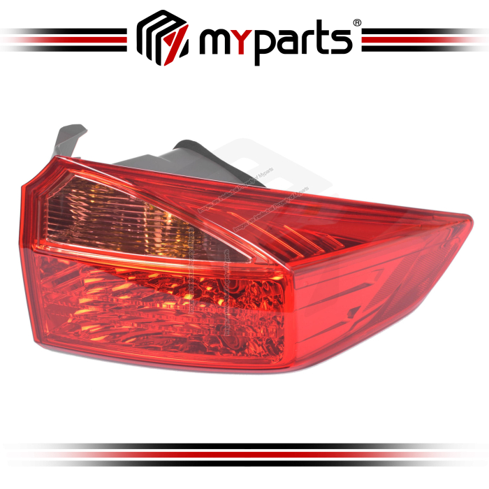 TYC Fits Honda City Sedan GM Series 3 2017~2020 | 1.5E / 1.5S Outer Taillight Tail Light Rear Lamp | RH RHS Right Hand (Driver Side)