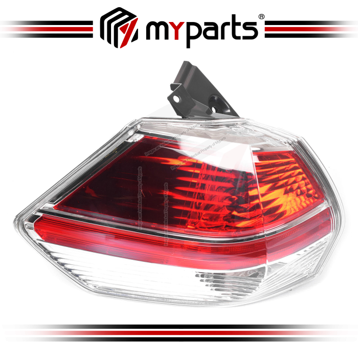 TYC Fits Nissan XTrail X-Trail T32 2014~2017 SUV | Taillight Tail Light Taillamp Tail Lamp Rear Lamp | LH Left Hand (Passenger Side)