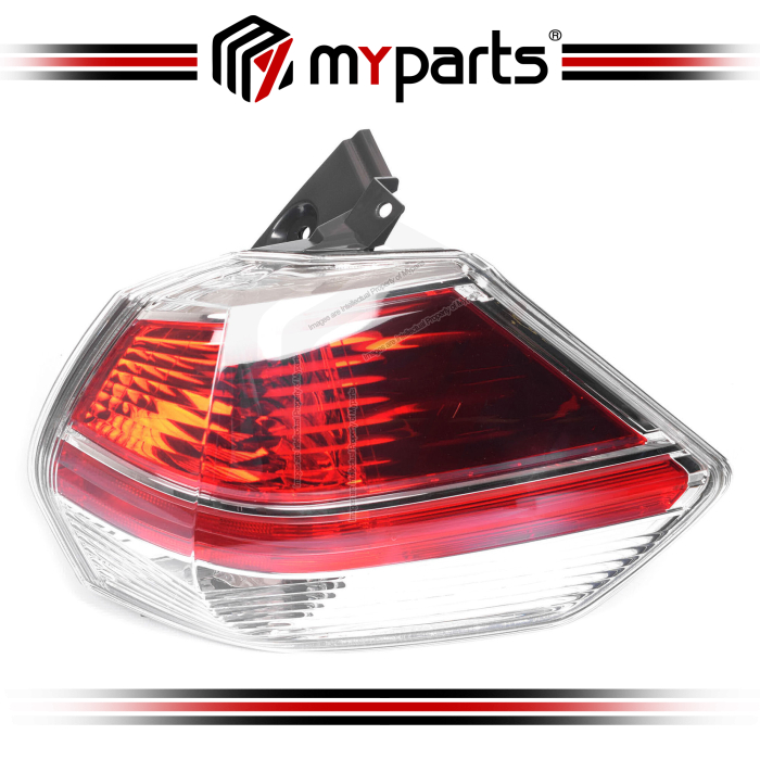 TYC Fits Nissan XTrail X-Trail T32 2014~2017 SUV | Taillight Tail Light Taillamp Tail Lamp Rear Lamp | RH Right Hand (Driver Side)