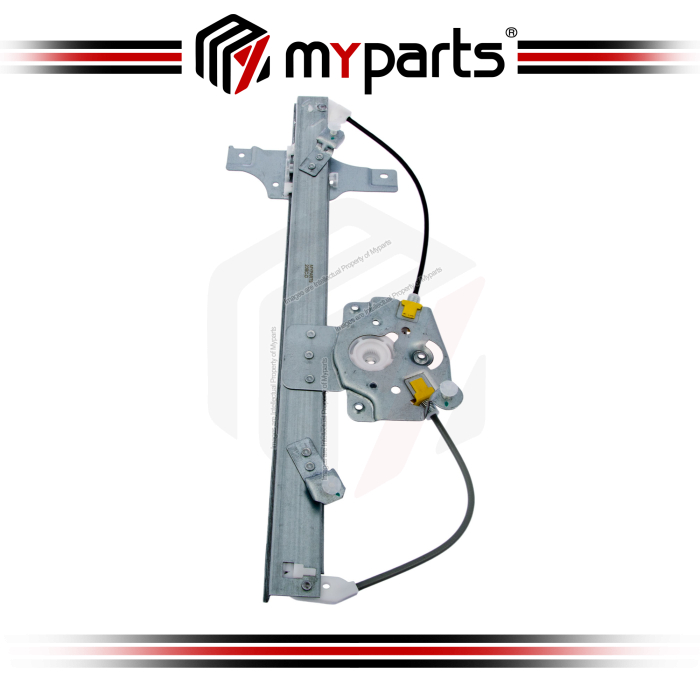 Myparts Peugeot 208 A9 Series 2012~2019 (No Motor) 4 Door Hatch FRONT Power Electric Window Gear Regulator | LH LHS Left Hand