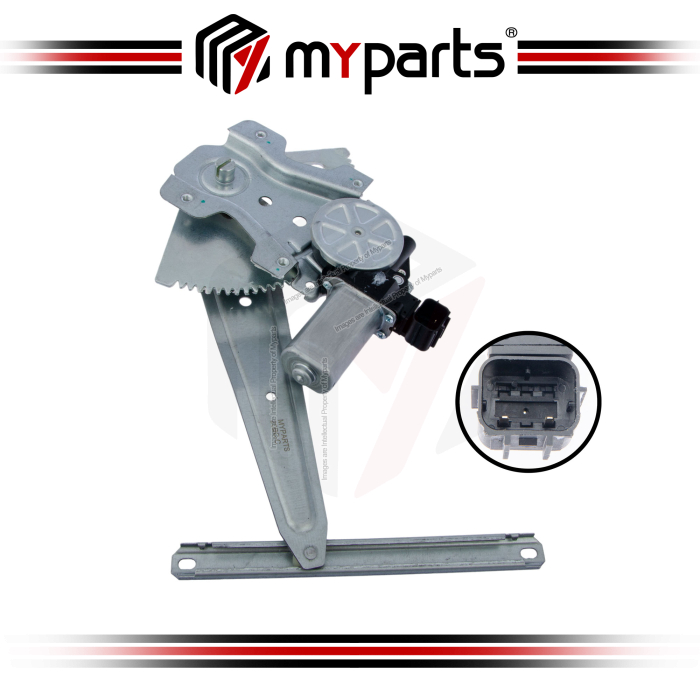 Myparts Fits Nissan Grand Livina L10 2007~2018 | REAR Electric Power Door Window Regulator (With Motor) | LH LHS Left Hand (Passenger)