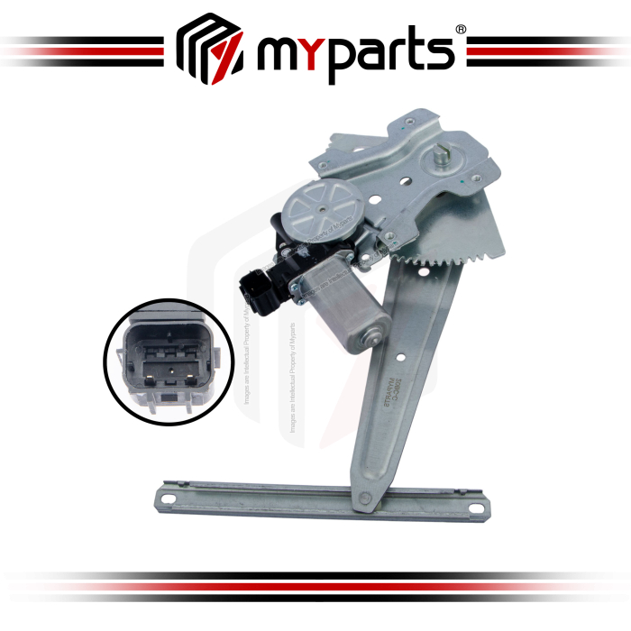 Myparts Fits Nissan Grand Livina L10 2007~2018 | REAR Electric Power Door Window Regulator (With Motor) | RH RHS Right Hand (Driver)
