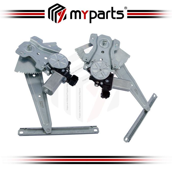Myparts Fits Nissan Grand Livina L10 2007~2018 | REAR Electric Power Door Window Regulator (With Motor) | Pair LH Left (Passenger) + RH Right (Driver)