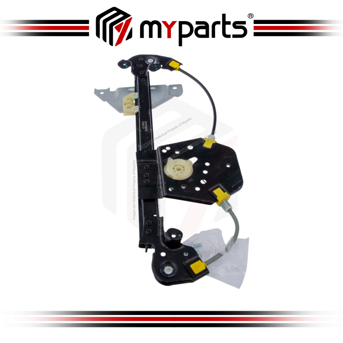 Myparts Peugeot 307 Series 2002~2009 (No Motor) 4 Door Hatch REAR Power Electric Window Gear Regulator | LH LHS Left Hand